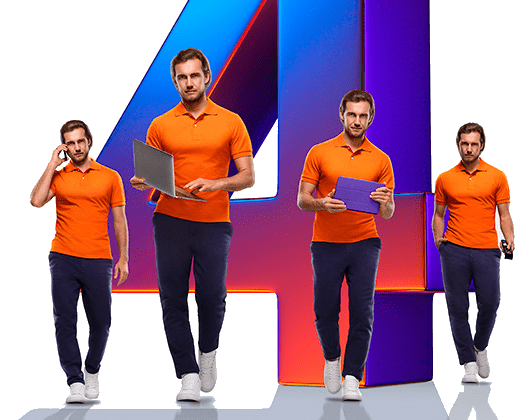 Великолепная четверка Ростелеком в&nbsp;село Архангельские Борки (Липецкая область)